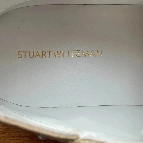 Stuart Weitzman Pearlstud Convertible Sneaker Size EU 38.5 US 8.5 - Picture 9 of 10